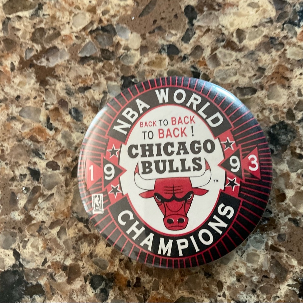 Chicago,Bulls champion pin